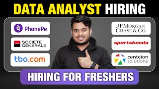 Data Analyst Hiring for Freshers  Data Analyst Job Updates  Top VarSity [upl. by Felise617]