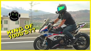 BMW M1000RR 2022  ACCELERATION  GPS measured [upl. by Sad]