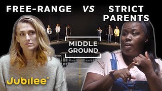 Free Range vs Strict Parents Is Spanking Your Kids Ever Okay  Middle Ground [upl. by Otilopih575]