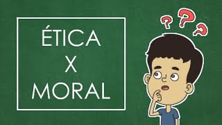 Diferença entre Ética e Moral  FILOSOFIA [upl. by Aurea]