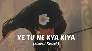 YE TU NE KYA KIYA  Slowed amp Reverbyoutube song lofi 10M views [upl. by Augustus]