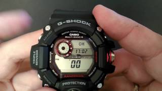 Casio Rangeman GW9400 upute za SVE funkcije  user manual Croatian [upl. by Kendricks]