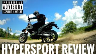 UM HYPERSPORT DSR 200 REVIEW  BIKE DETAILS  RIDER IMPRESSION [upl. by Hassadah732]