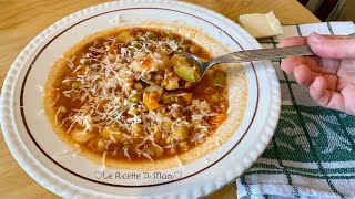 LE RICETTE DELLA NONNA  MINESTRONE ALLA SARDA  Tutto il buon sapore della tradizione  Sardegna [upl. by Anson]