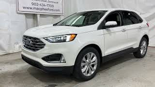 2024 Ford Edge Titanium Review [upl. by Delmore]