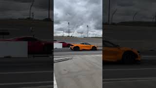 McLaren 765LT vs Ferrari 488 Pista Fastest run of the day [upl. by Berthoud]