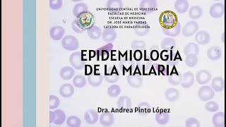 Malaria  Paludismo 3  Catedra Parasitología EJMV UCV [upl. by Iraj42]