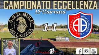 12°giornata Eccellenza Bulè Bellinzago Vs Accademia Borgomanero 11 [upl. by Alvina]