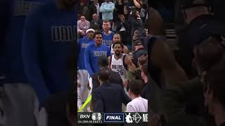 WILD ENDING Mavericks vs Nets 🍿 [upl. by Arnon759]