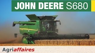 Moissonneuse Batteuse John Deere S680 [upl. by Clarkin]