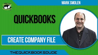 QuickBooks Basic File Set Up [upl. by Shien717]