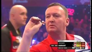 Darts World Championship 2015 Round 2 Durrant vs Hughes [upl. by Hermosa]