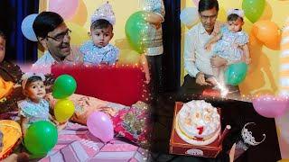 Debangshi’s First Birthday Vlog✨আমার রাজকন্যার প্রথম জন্মদিন😍 [upl. by Nalehp]