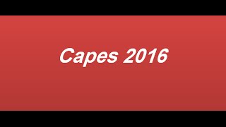 capes 2016 Capes2017 TUNISIE [upl. by Sieber]