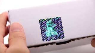 3D Hologram Sticker Printing Labels [upl. by Eirod]