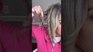 🚨How to curl with a flat iron 🚨 This is the EASIEST and BEST technique hairtutorial [upl. by Henni]