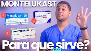 MONTELUKAST PARA QUE SIRVE  3 COSAS [upl. by Buttaro]