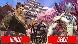 Hanzo vs Genji versus battle [upl. by Lemaj264]