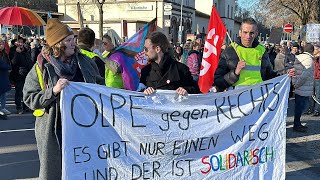 3000 demonstrieren in Olpe gegen Rechts [upl. by Aivekahs]