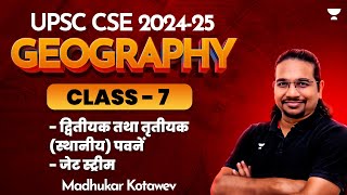 UPSC CSE 202425  Geography  Class  7  Madhukar [upl. by Stubstad]