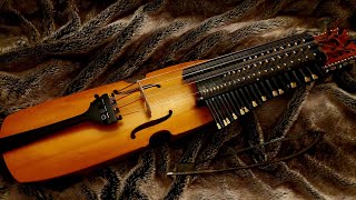 Swedish Bass Nyckelharpa  Pagan Ritual Torches [upl. by Ruelu]