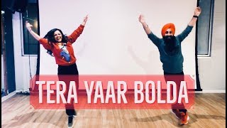 Bhangra on TERA YAAR BOLDA Remix  DJ KSinghB  BHANGRAlicious amp Maritime Bhangra Group [upl. by Waterman465]