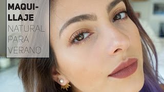 Tutorial de maquillaje natural perfecto para verano [upl. by Janina733]