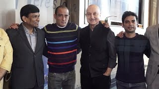 The Accidental Prime Minister Movie Trailer Launch  ANUPAM KHER  AKSHAYE KHANNA [upl. by Adnawak385]