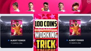 100 Working Iconic Moment ALBERT Ferrer Trick In Pes 2021 Mobile  Barcelona Iconic Trick [upl. by Mohammad]