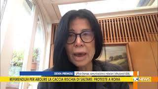 Referendum per abolire la caccia rischia di saltare proteste a Roma [upl. by Noemi]