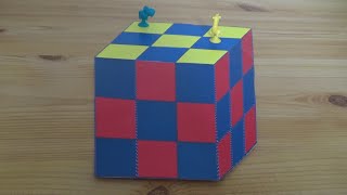 Une anamorphose dun cube [upl. by Davena344]