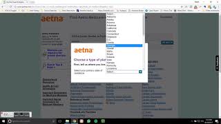 StepbyStep HowTo Provider Search Aetna Medicare Advantage [upl. by Aicilana85]