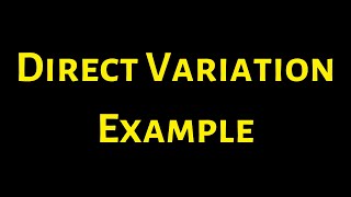 33 If y varies directly as x and y  60 when x  6 find y when x  15 [upl. by Astrix77]