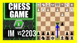 Sicilian Defense Alapin Variation Barmen Defense Elegant Chess Game Watch and Learn [upl. by Avitzur]