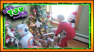 Bins Toy Bin Family Christmas 12252016  Bins Toy Bin Daily Vlogs [upl. by Okajima310]