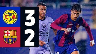 HIGHLIGHTS  CLUB AMERICA 3 vs 2 FC BARCELONA  DALLAS FRIENDLY [upl. by Kacy]