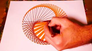 Learn To Paint Yin And Yang Geometric Art  Spirograph Pattern Tutorial [upl. by Haslam901]