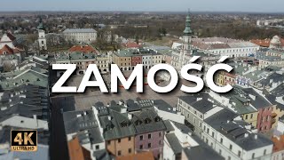 Zamość z drona  2022  Zamość z lotu ptaka  LECE W MIASTO™ 4k [upl. by Leahcar]