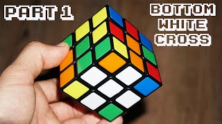 How to Solve a Rubiks Cube  Part 1  White Cross Easiest Method [upl. by Josefa144]