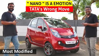 Luxury TATA Nano Car  Modified TATA Nano  நீங்க Nanoவ miss பன்றிங்களா  Birlas Parvai [upl. by Aicylla]