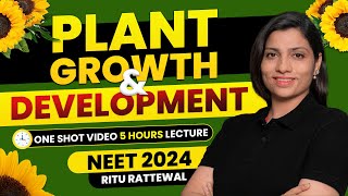 Plant Growth and Development One Shot  Complete Chapter Concept amp PYQS  BotanyRitu Rattewal neet [upl. by Connell387]