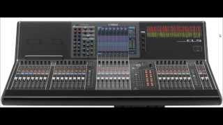 YAMAHA CL5 series Curso consolas digitales Parte 1 superficie de control extenso [upl. by Mossberg]