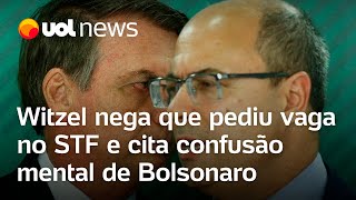 Bolsonaro teve confusão mental diz Witzel sobre citação em áudio de Ramagem [upl. by Ainod]