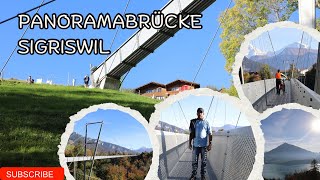 Panoramabrücke Sigriswil  180m and 340m long  Switzerland  youtube foryou travel switzerland [upl. by Dulcia]