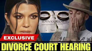 Kourtney And Travis Divorce Court Hearing Kicks Off [upl. by Barna]