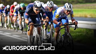 Brugge De Panne  Mens Highlights  Cycling  Eurosport [upl. by Endys]