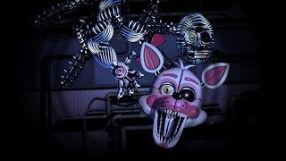 FUNTIME MANGLE JUMPSCARE IN FNAF SL [upl. by Kauslick]