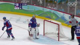 Amazing Ice Hockey Mens Highlights  Vancouver 2010 Winter Olympics [upl. by Anaicul]