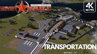 WORKERS amp RESOURCES SOVIET REPUBLIC  Tutorials  15  Metro [upl. by Amahcen]