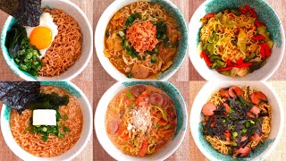 15 minute Easy Instant Ramen Recipes 🍜 Japanese amp Korean style 😋 [upl. by Mosra509]